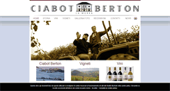 Desktop Screenshot of ciabotberton.it
